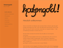 Tablet Screenshot of katzengold.org